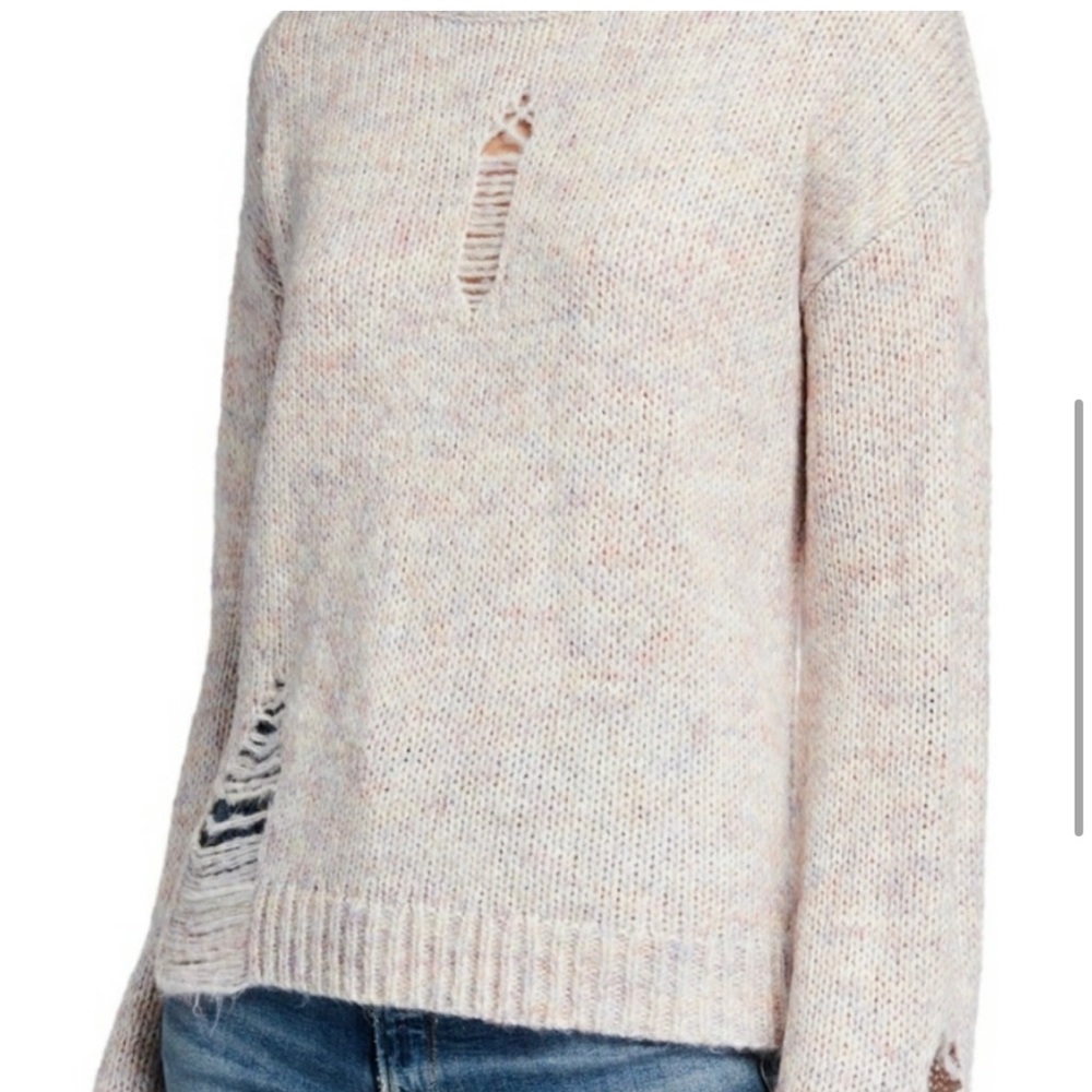 Brand new wildfox sweater with tags pink champagne  color